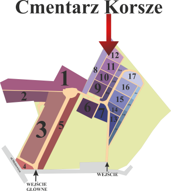 Brak mapy sektorowej