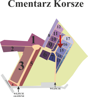 Brak mapy sektorowej