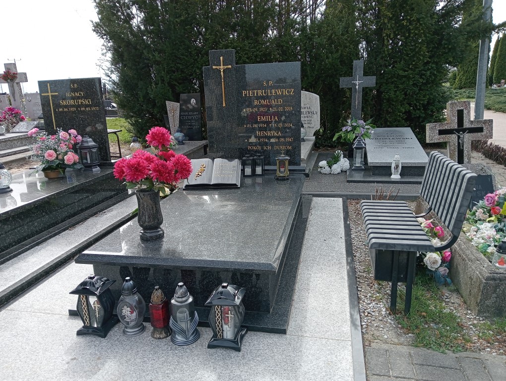 Grób Henryka Pietrulewicz