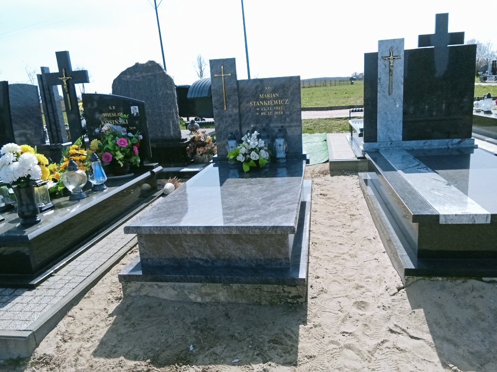 Grób Zdzisława Stankiewicz