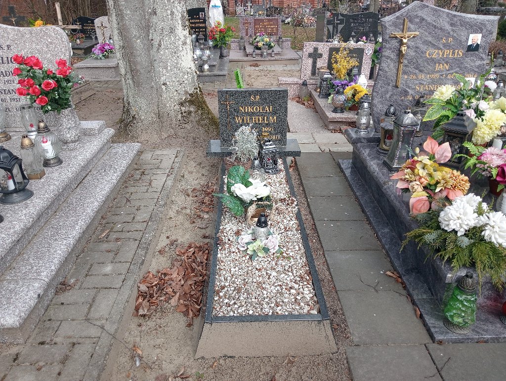 Grób Wilhelm Nikolai