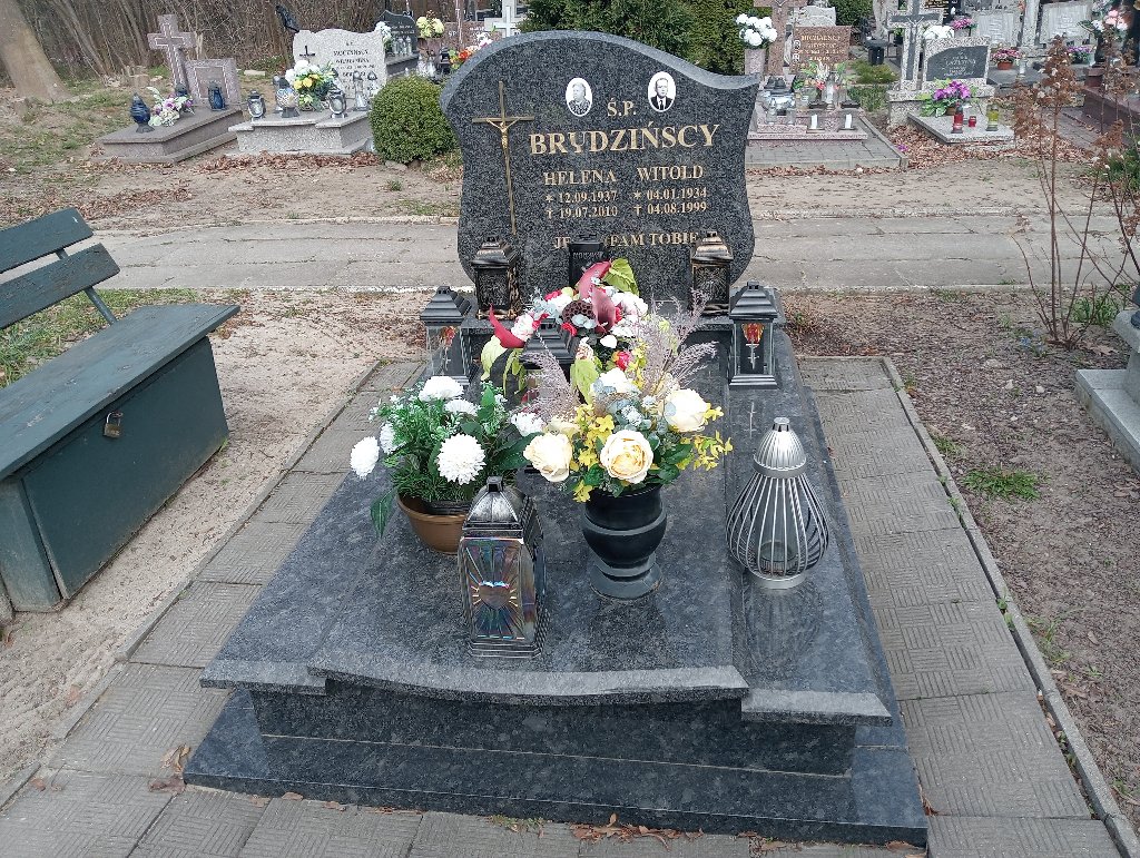 Grób Witold Brydziński