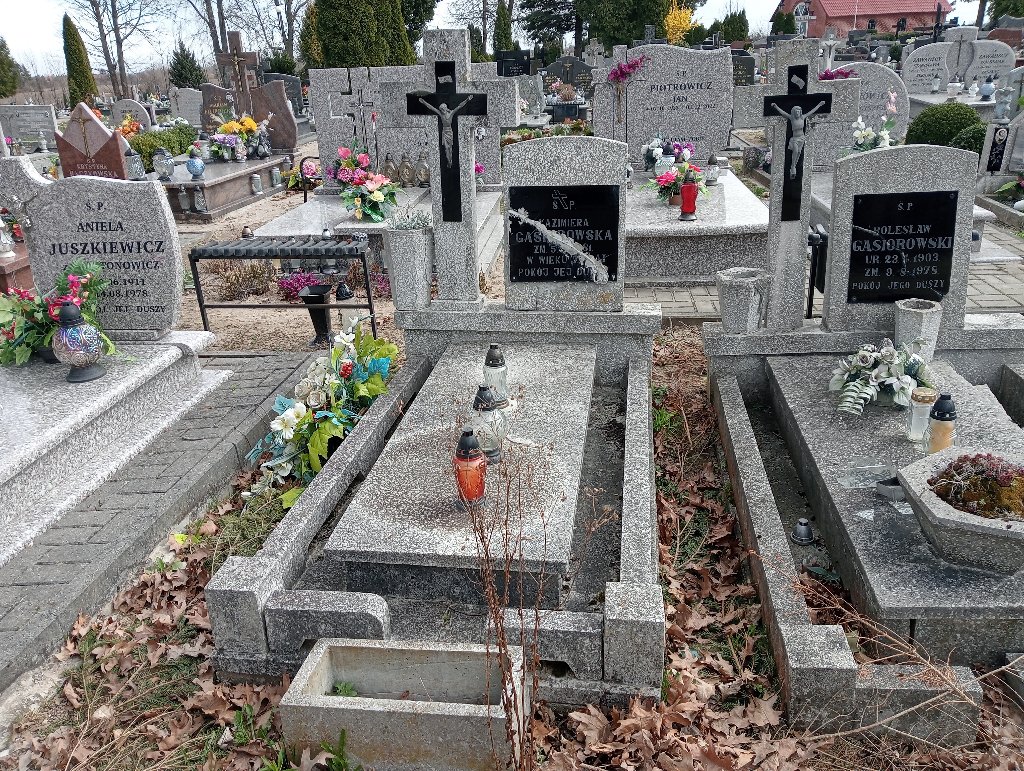 Grób Kazimiera Gąsiorowska