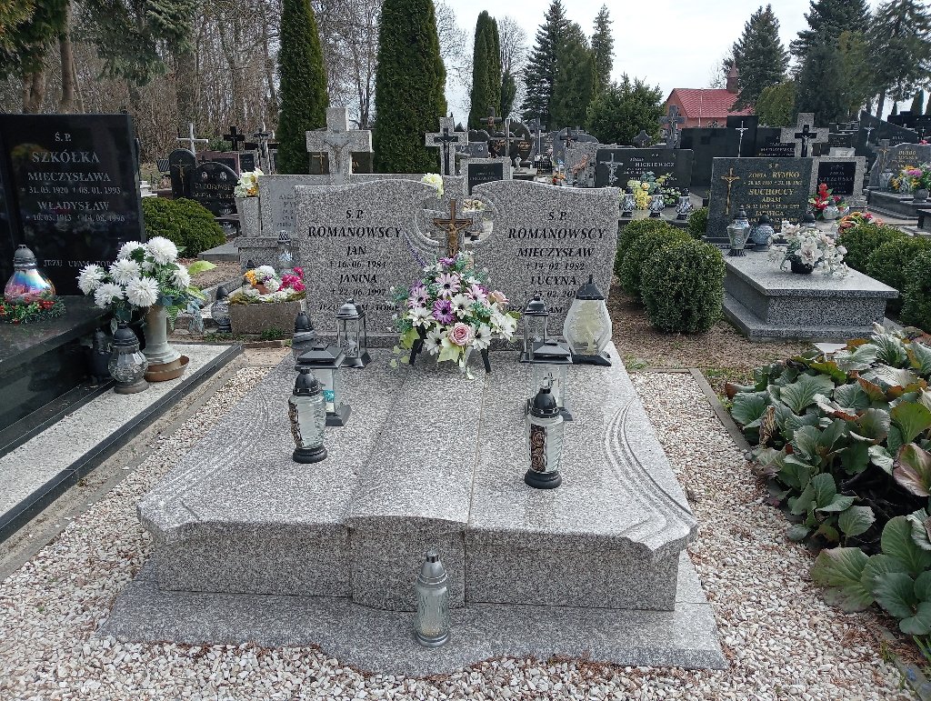 Grób Janina Romanowska