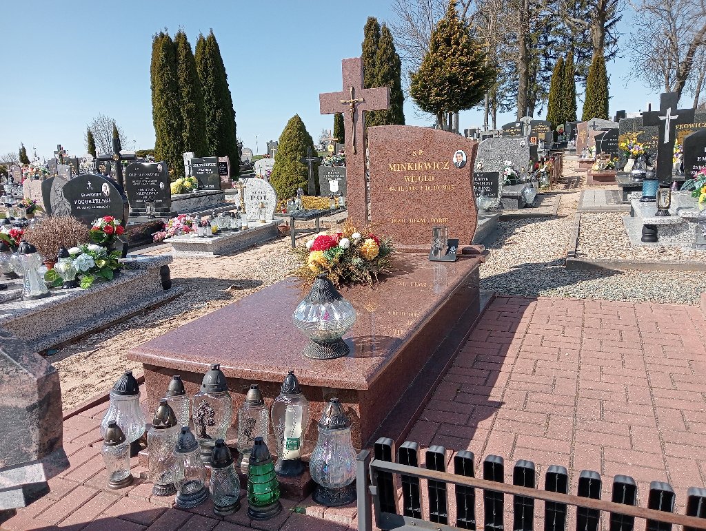 Grób Witold Minkiewicz