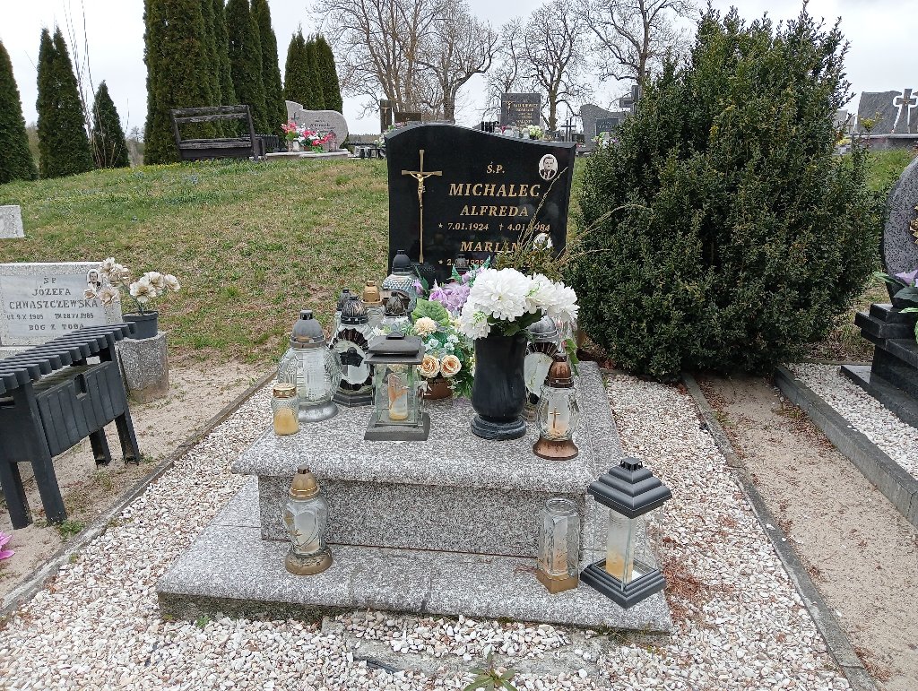 Grób Alfreda Michalec