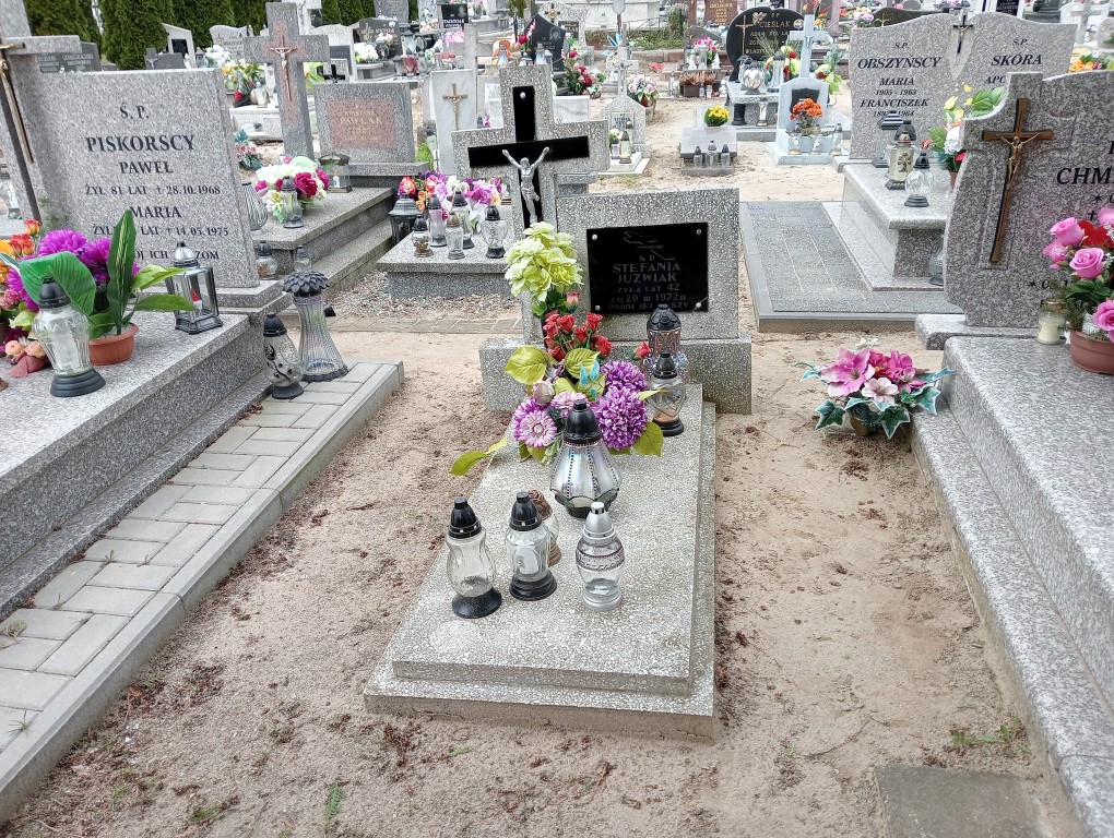 Grób Stefania Juźwiak