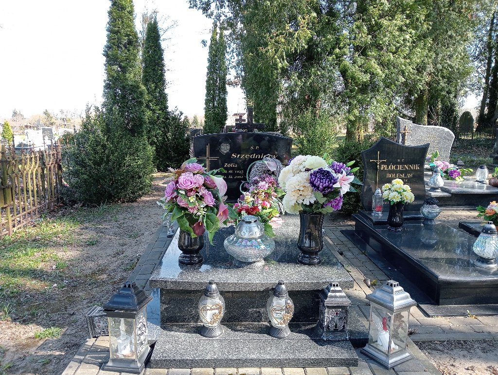 Grób Zofia Srzednicka